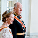 14 - 15 January: King Harald and Queen Sonja attend the 40th anniversary of Her Majesty Queen Margrethe of Denmark's Reign (Photo: Krister Sørbø / Scanpix)